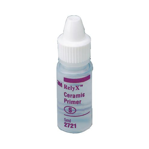 3M ESPE 2721 RelyX Ceramic Light Cure Dental Primer 5 mL Bottle 3M ESPE 2721 RelyX Ceramic Light Cure Dental Primer 5 mL Bottle
